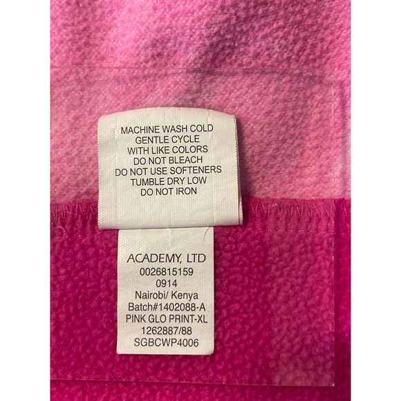 BCG Women's Pink & Gray Hooded Pullover Sweatshirt XL - Picture 6 of 15